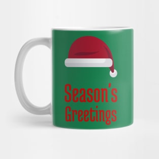 Season's Greetings Santa Claus Mug